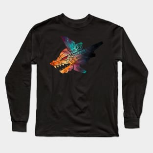 Mecha Robot Wolf | Daybreak Long Sleeve T-Shirt